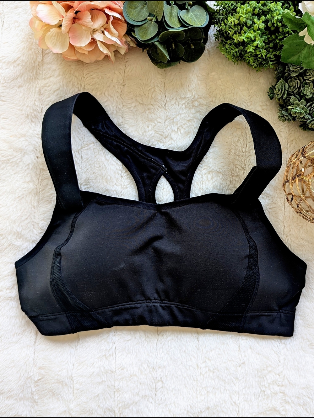 Brooks Moving Comfort Rebound Racer High Impact Sports Running Bra